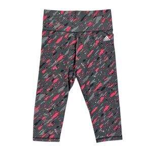 Adidas Climalite Grey Camo Leggings Small